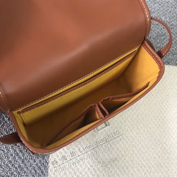 Goyard包 戈雅新款小號郵差包 百搭款 Goyard單肩斜挎包  glg1315